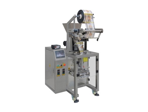 精確性和安全性成國產顆粒包裝機努力方向